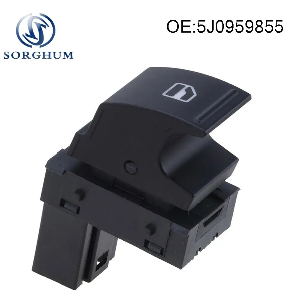 

5J0959855 Auto Electric Power Window Control Button Switch For VW Skoda Fabia Octavia Superb