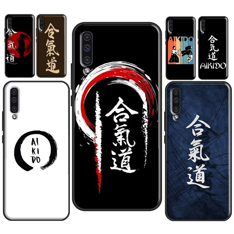 Aikido Japanese Martial Phone Case For Samsung A72 A52 A42 A32 A12 A11 A31 A51 A71 A40 A50 A70 A10 A02S A21S A20e