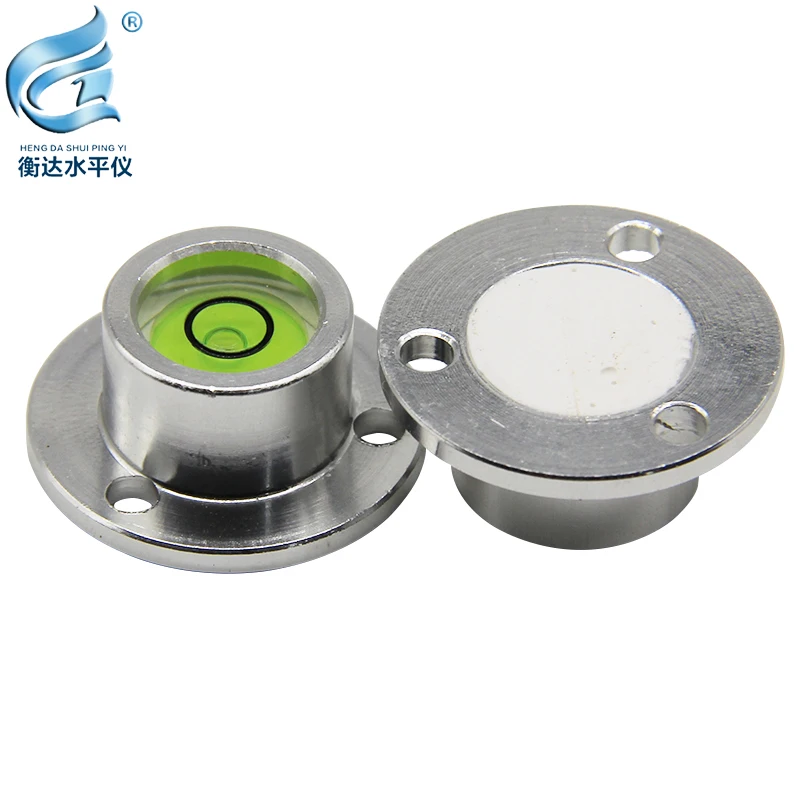 Metalen Flens Niveau Bubble Hoge Precisie Niveau Bubble Draagbare Niveau Bubble 23*10Mm