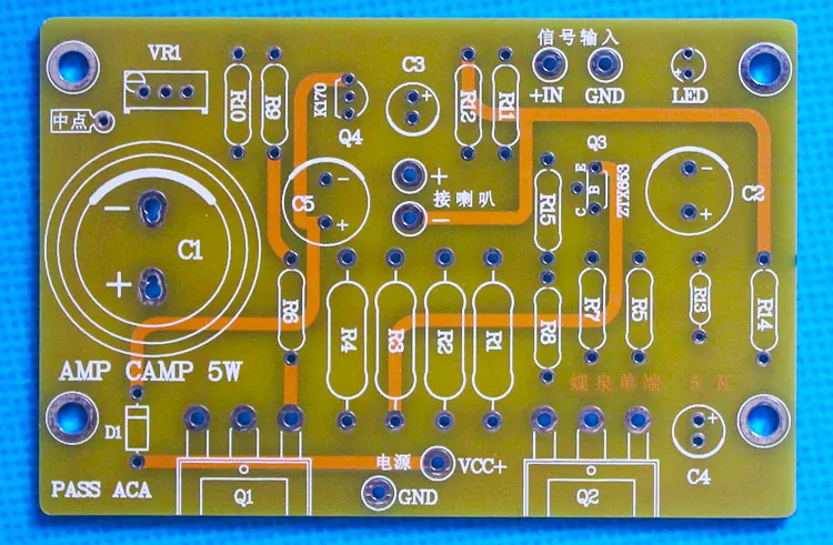 PASS ACA single-ended class A field effect tube power amplifier board vocals are better than LM1875 1969 enhanced