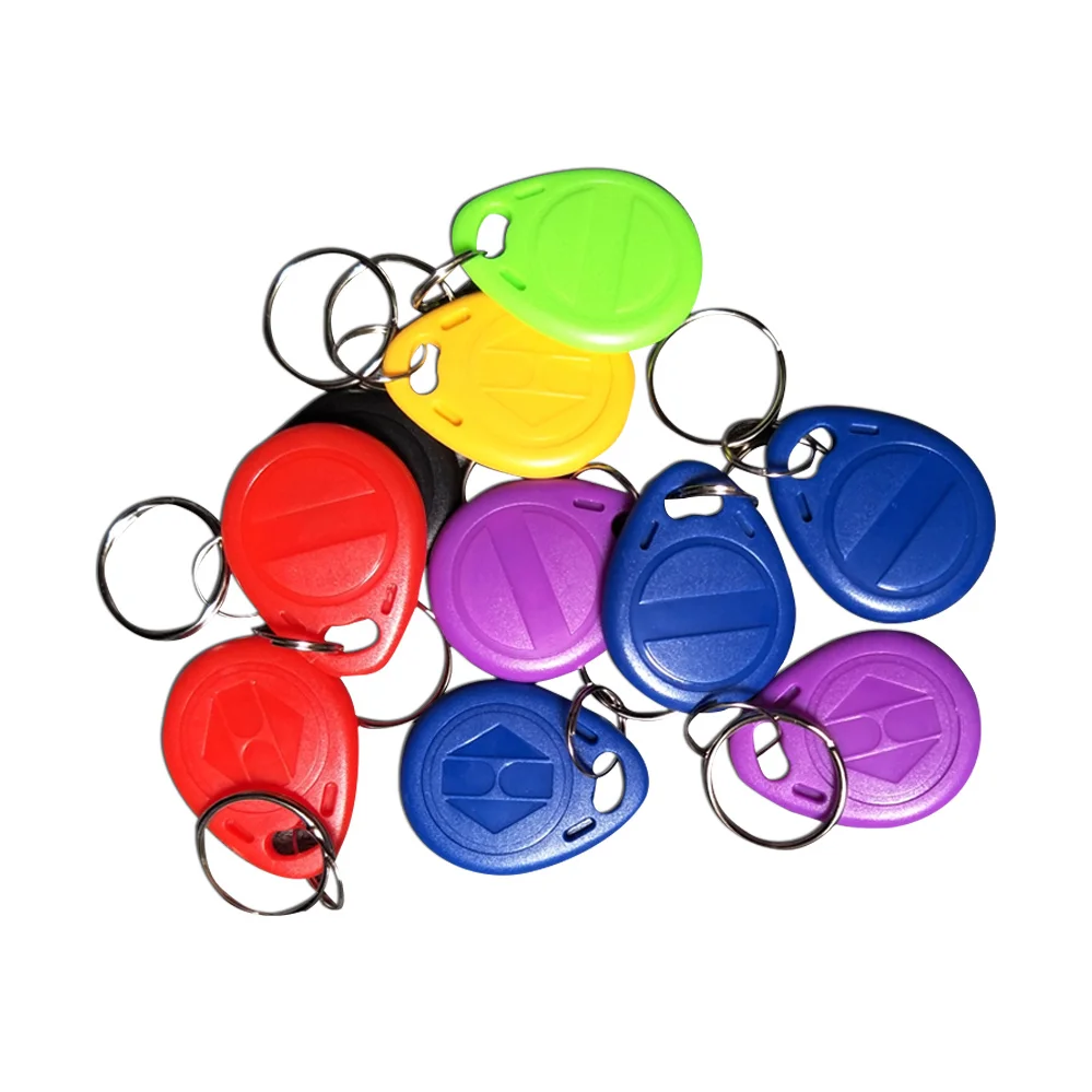 

(10PCS) T5577 RFID 125khz Programmable Smart Tags Rewritable Keys Number2 Keyfobs For Access Control