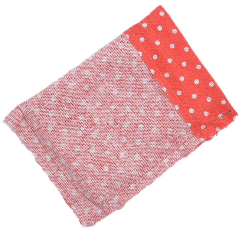 10pcs dot Pattern Jute Bag Sack Cotton Bag Drawstring Christmas Gift Bags for Gift Packaging Bags Wedding Party Pouches 10x14cm