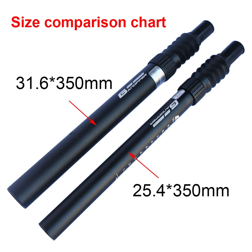 ZOOM Suspension Bicycle seatpost 25.4/26.6/27.2/28.6/30.4/30.9/31.6mm Damping MTB Road Bike Seat Post shock Absorber Saddle Tube