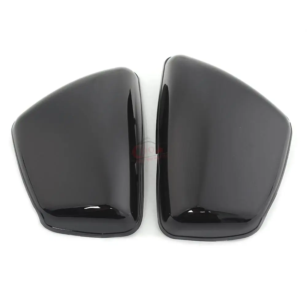 Motorcycle Parts Black Chrome Left Battery Side Cover Fairing ABS Plastic For Yamaha Virago XV700 XV750 XV1000 XV1100 1984-Up