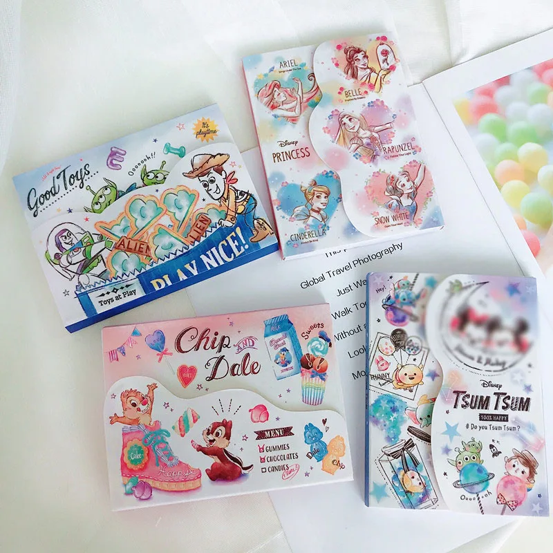 8 pcs/lot Kawaii Mouse Princess Notebook Cute Portable Note Book Diary Planner Stationery gift School Supplies