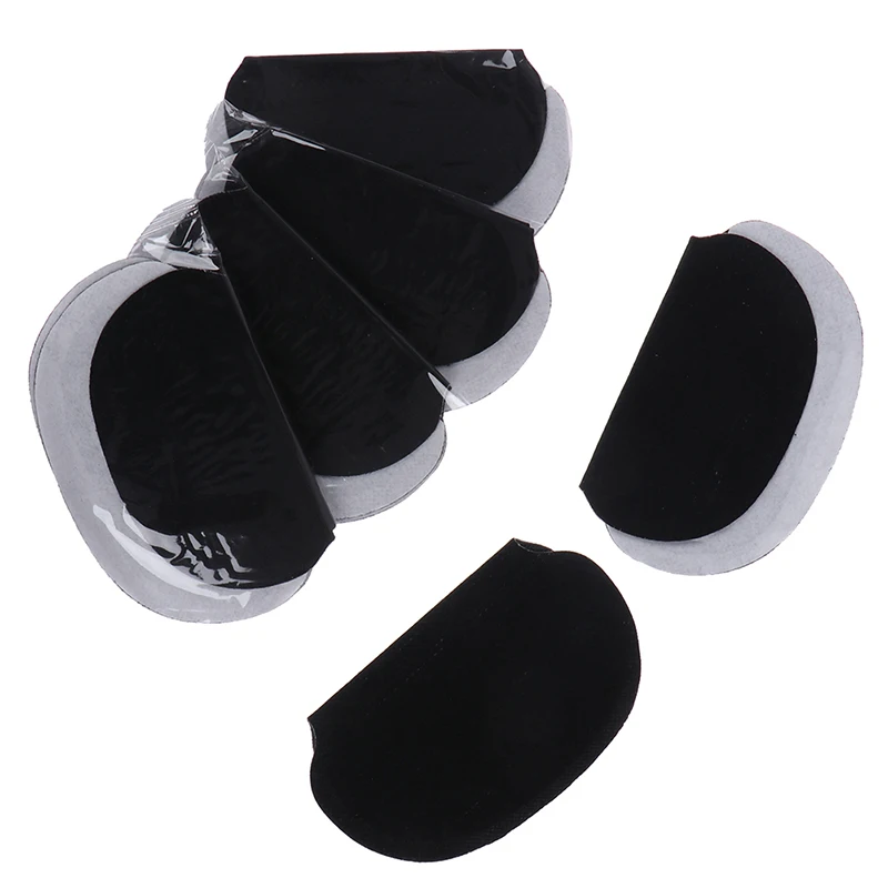 10Pcs Deodorant Armpit Absorbent Pad Disposable Underarm Shirt Antiperspirant Protection From Sweat Pads Black Color