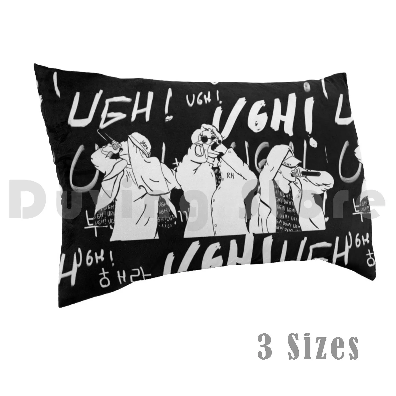 Ugh-Rap Line : Rm , Suga , J-Hope. Pillow Case DIY 50*70 Army Rm Namjoon Suga Yoongi Jhope Hoseok Ugh Kpop