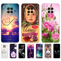 For Honor 50 Lite Case 6.67 inch Back Phone Cover For Huawei Honor 50 Lite 50Lite Light Silicon Soft TPU Protective Bumper Coque