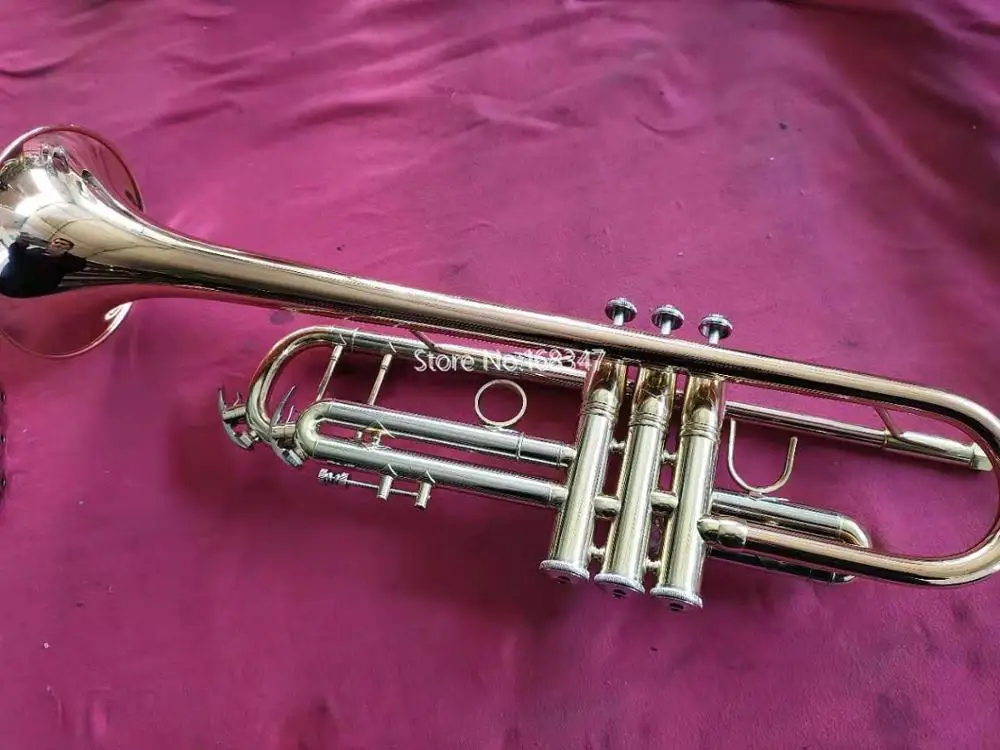 High Quality  MARGEWATE Bb Tune Trumpet Phosphor Bronze Material Professional Music Instruments With Case