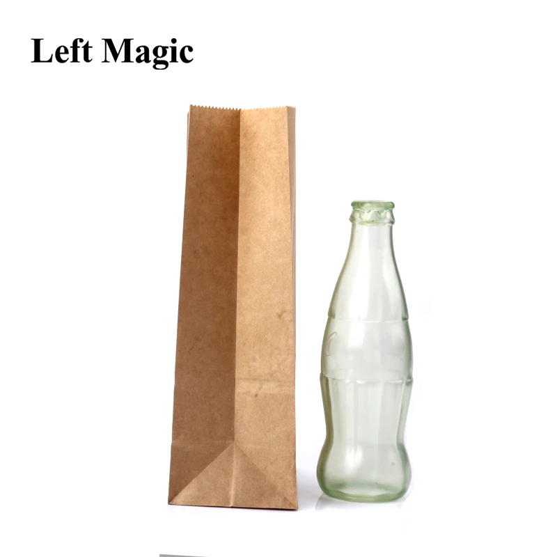 Vanishing Cole Bottle Empty Magic Tricks Coke Stage Close Up Illusions Accessories Mentalism Fun Magic Props Classic Toy Gimmick