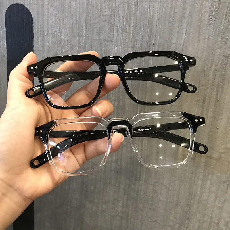 -1.0-1.5 -2-2.5-3-3.5 ~-6.0 Finished Myopia Glasses Women Men Fashion Short-sighted Black Clear Glasses with Diopters Minus