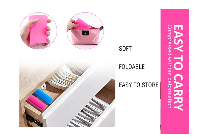 1PCS Safe Silicone Workbenches Epoxy Resin Molds Accessories for Epoxy Jewelry Making Supplies Blue&Rose Color Silicone Mat Pad