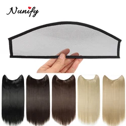 DAHIFY-Filet à Cheveux Invisible pour Femme et Fille, Base de Bonnet en Dentelle Suisse