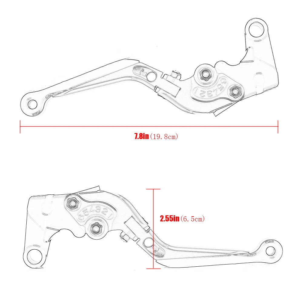 Motorcycle Adjustable Extendable CNC Folding Brake Clutch Lever Handle Grip For HONDA CBR 1100XX CBR1100XX CBR 1100 XX 1997-2007