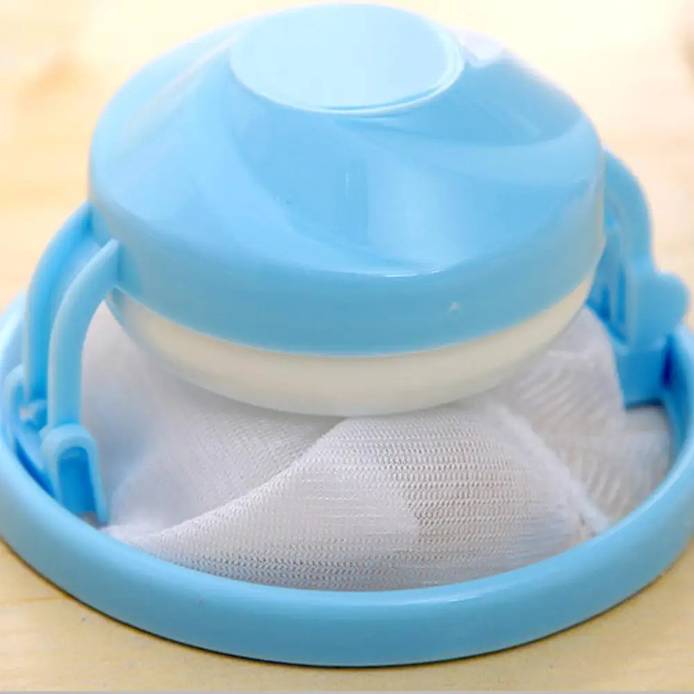 Máquina de lavar roupa de remoção do cabelo limpo saco de filtro de retenção de bola de lavanderia