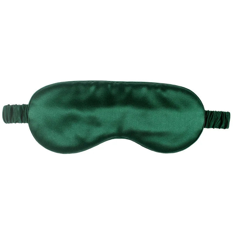 100% de seda pura sono eyeshade máscara de olho de seda real capa 19 momme alta qualidade venda capa para noite dormir, viagem, nap