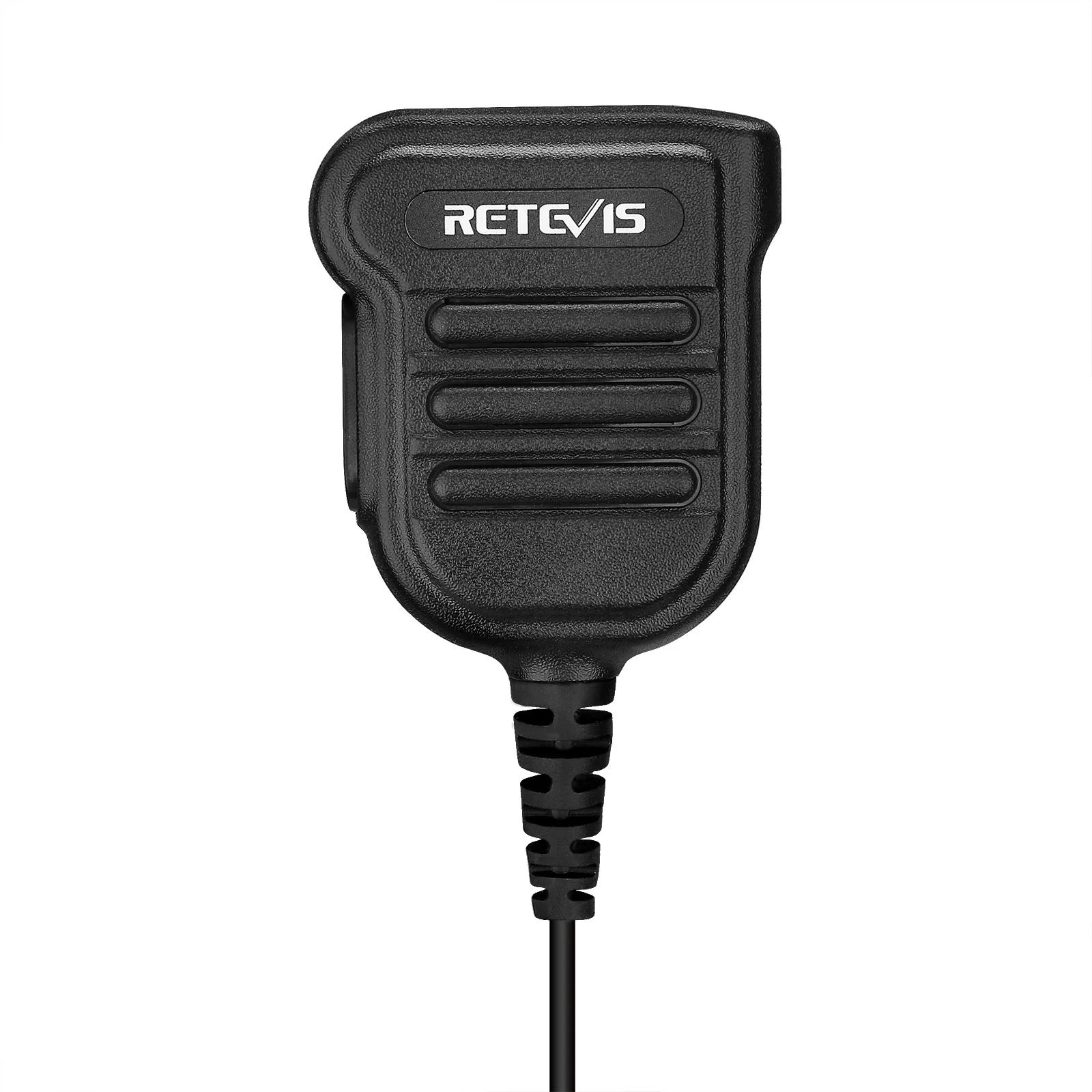 Retevis-H103K Walkie Talkie Microfone, IP54 impermeável, alto-falante microfone, PTT para Kenwood Baofeng, Retevis RT3S, RT50, RT81