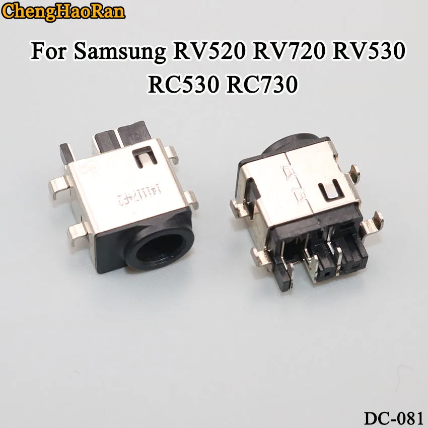 

ChengHaoRan 2pcs/lot For Samsung RV520 RV720 RV530 RC530 RC730 DC Power Socket Power Connector Charging Socket Hole DC Head