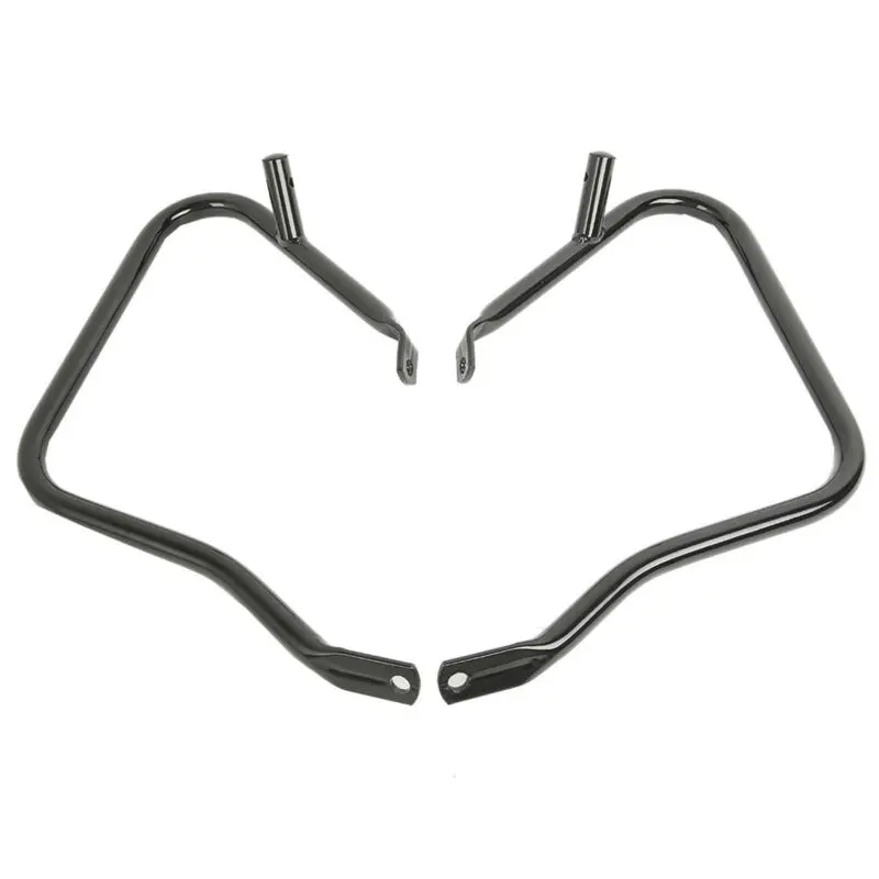 Motorcycle Saddle Bags Guard Bracket For Harley Touring Road King Street Electra Glide Ultra Classic FLHR FLHX FLTR FLHTCU 14-24