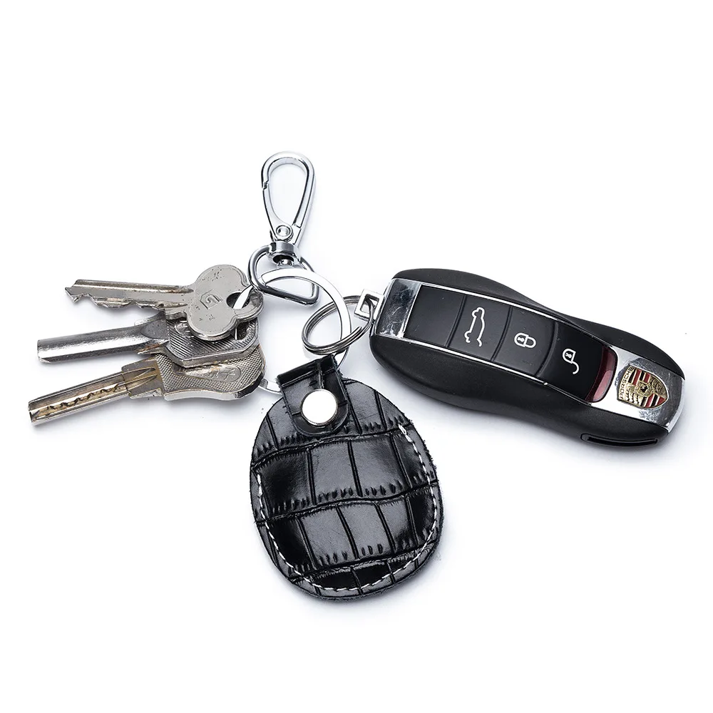 Genuine Leather Card Cover for Starline S96 Alarm Tag Intercom Key Access Entrance Card Set Car Key Holder Guard Card Protecter image 5