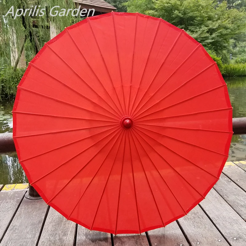 Ślubna czerwona naoliwiona papierowy Parasol Hanfu Parasol kobieta w stylu chińskim ślub jedwabna Parasol dekoracja Parasol Parasol Parasol Parasol