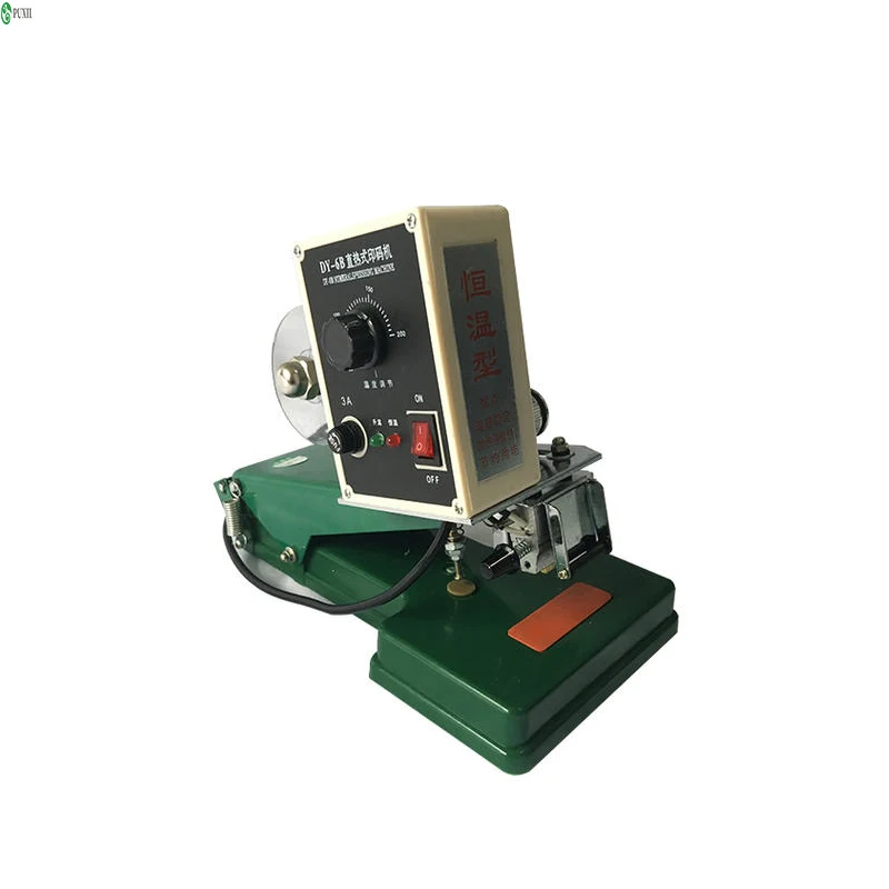 

Manual Direct thermal constant temperature Color band code machine Print the production date Printing machine carbon band tool