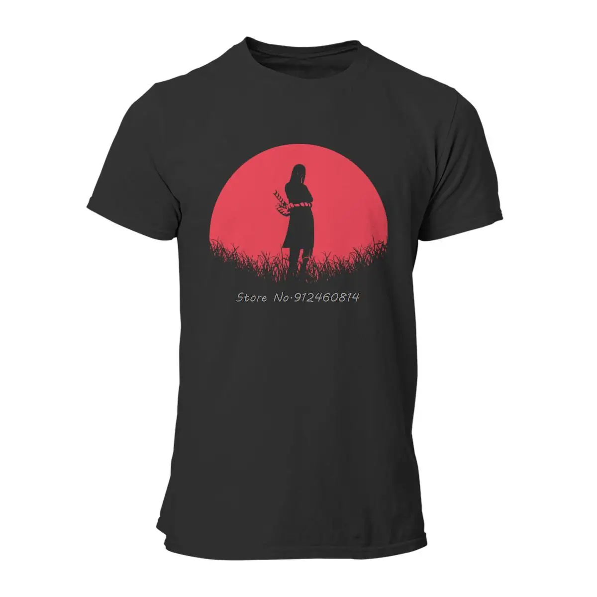 Men's T-shirt Red Moon Orochimaru Sanin Mode Fashion Men Cotton O-neck Tshirt Hip Hop Tees Streetwear Harajuku