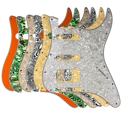 Xinyue Guitar Accessories 11 Screw Hole Pickguard No Control Hole For Fender Strat USA/Mexican Standard ST HSS Guitar Scr