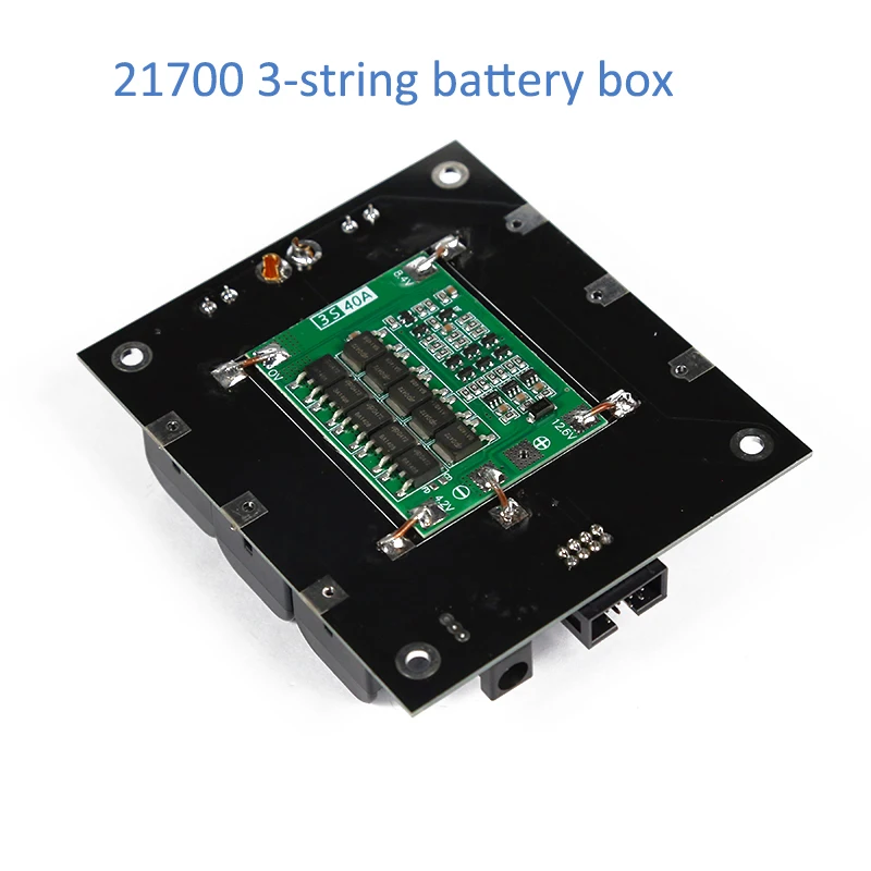 21700 Battery Box Battery Pack 3 Series Welding-Free Battery Box 12V Battery Pack Protection Board