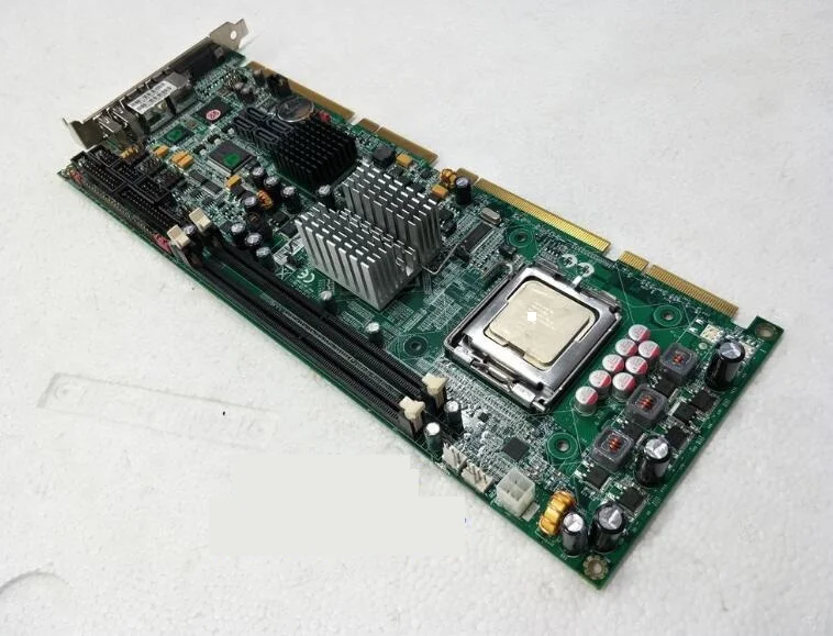 ROBO-8913VG2AR Very Nice IPC Board Full-size CPU Card ISA PCI Industrial Embedded Mainboard PICMG 1.3 Bus With CPU RAM 2* LAN