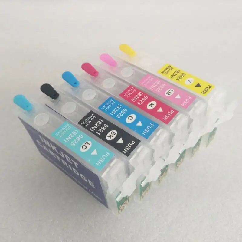 

INKWAY Refillable ink cartridge for R270/R290/R295/R390/RX590/RX610/RX615 T50 T59 TX650 TX800/TX710W/TX650 T50/T59 T0821 82N