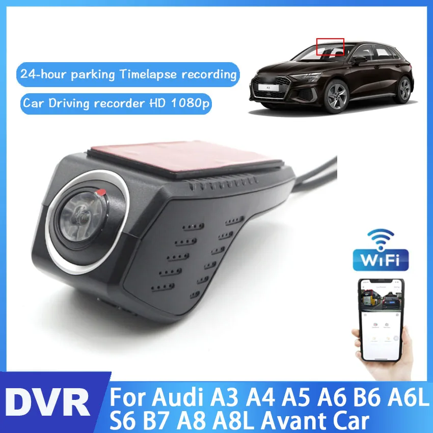 Car DVR Wifi Video Recorder Dash Camera For Audi A3 A4 A5 A6 B6 A6L S6 B7 A8 A8L Avant Car high quality Night vision HD 1080P