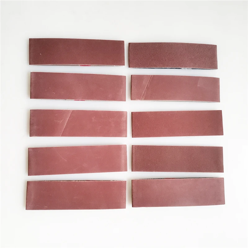 10 pezzi/modelli di macchine di Sabbia 50x350mm nastro abrasivo