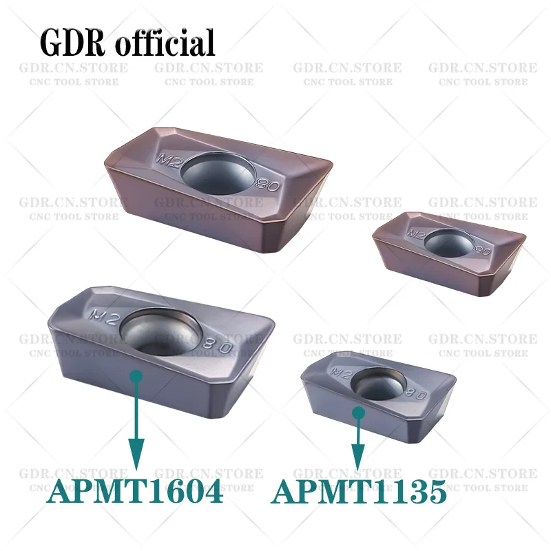 APMT1604 APMT1135 M2 Carbide insert Tool Milling Insert Turning Insert APKT APMT 1135 APMT 1604 insert end milling cutter