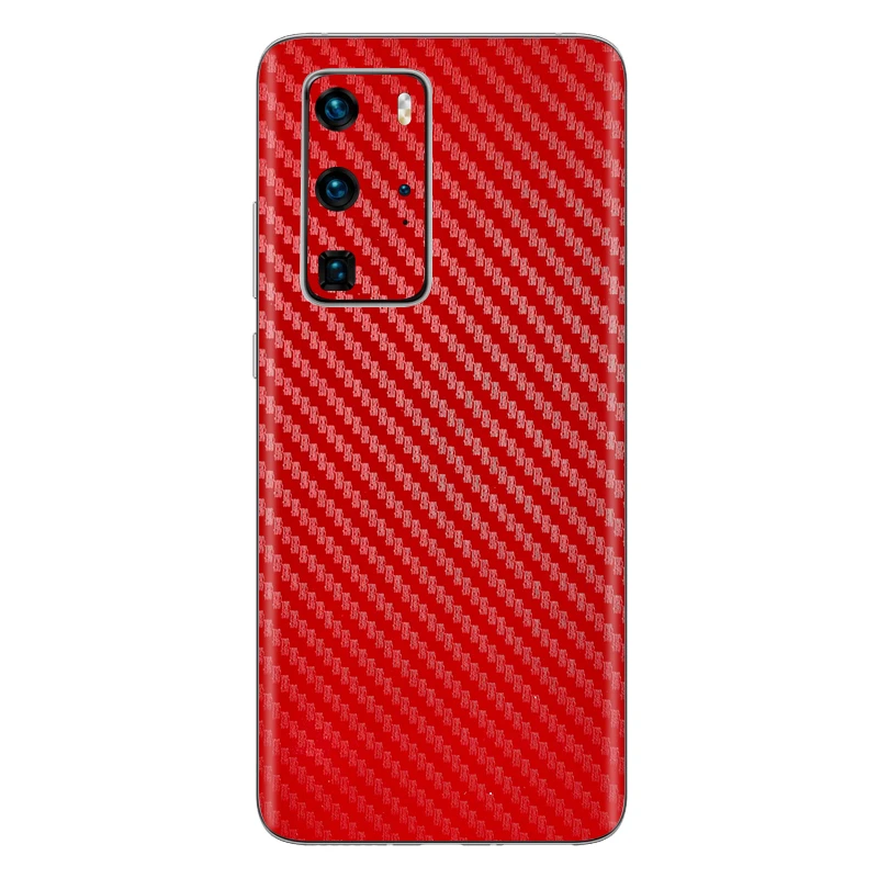 3D Carbon Fiber Skins Film Wrap Skin Phone Back Paste Film Sticker For HUAWEI P40 Pro P40 Mate 30 Pro P30 P20 Lite Mate 20X Film