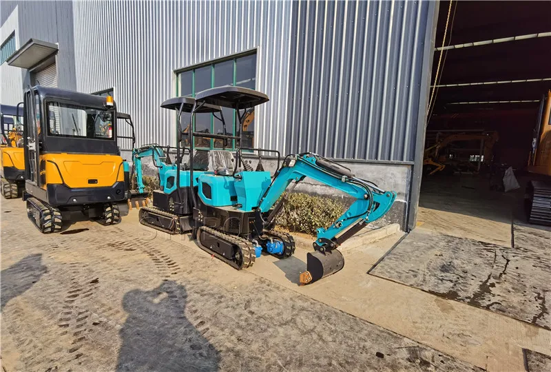 1ton Mini Crawler Excavator Small Digger Crushing, Ditch Cleaning, Drilling and Bulldozing  SYNBON SY601