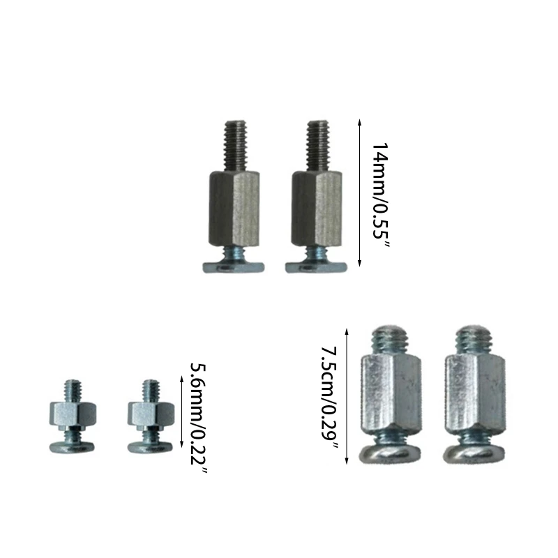 Parafuso de montagem do ssd do desktop do portátil para asus msi gigabyte ngff placa-mãe 2280 m. 2 parafusos ssd 1pc