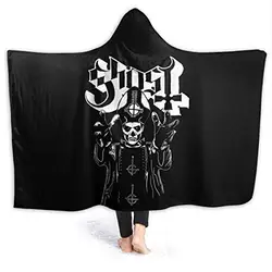 Ghost B.C. Hooded Blanket 3D Print Super Soft Sherpa Fleece Blanket