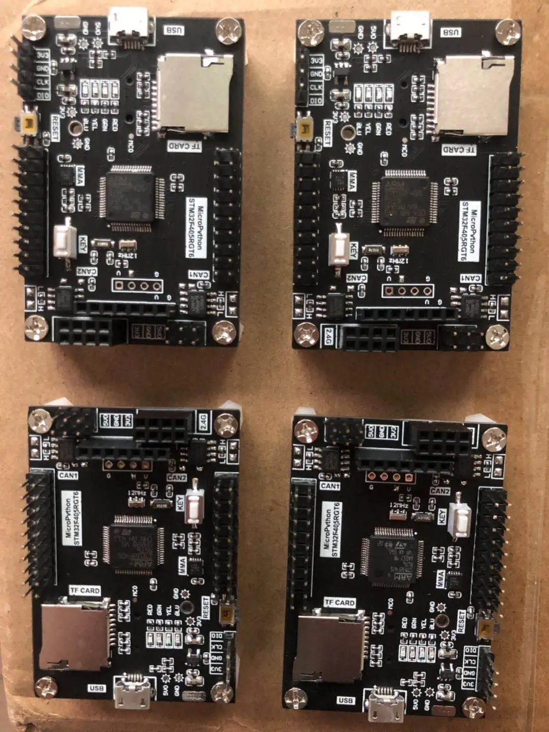 Stm32f405rgt6 Development Board Pyboard Python Can 485 W5500 Internet of Things Esp32