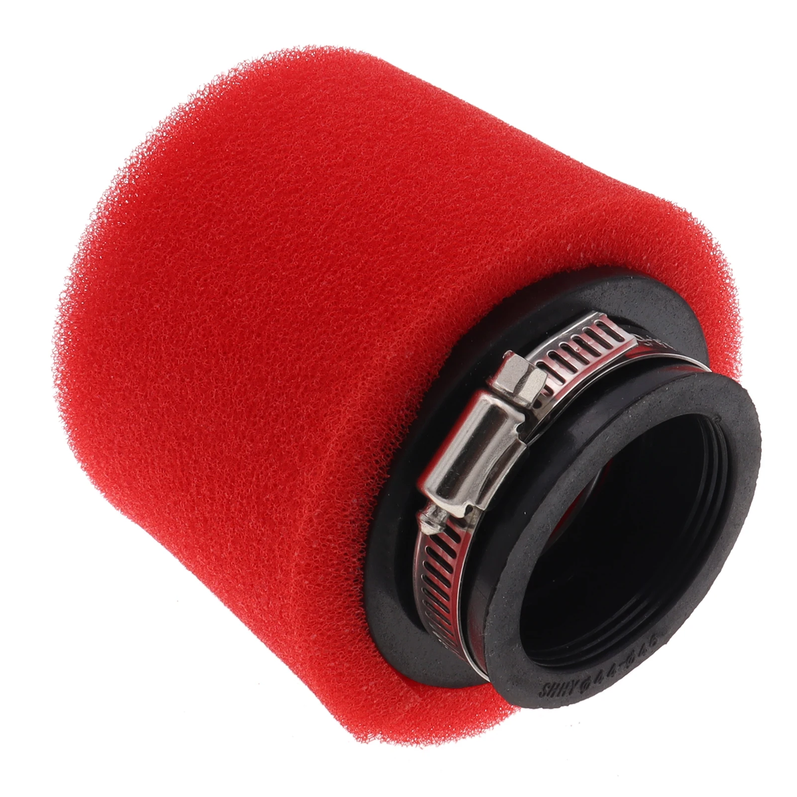 Motorcycle 35mm 38mm 40mm 42mm 45mm 48mm Red Straight Foam Air Filter Cleaner for 50cc Moped Scooter CG125 150cc Dirt Bike