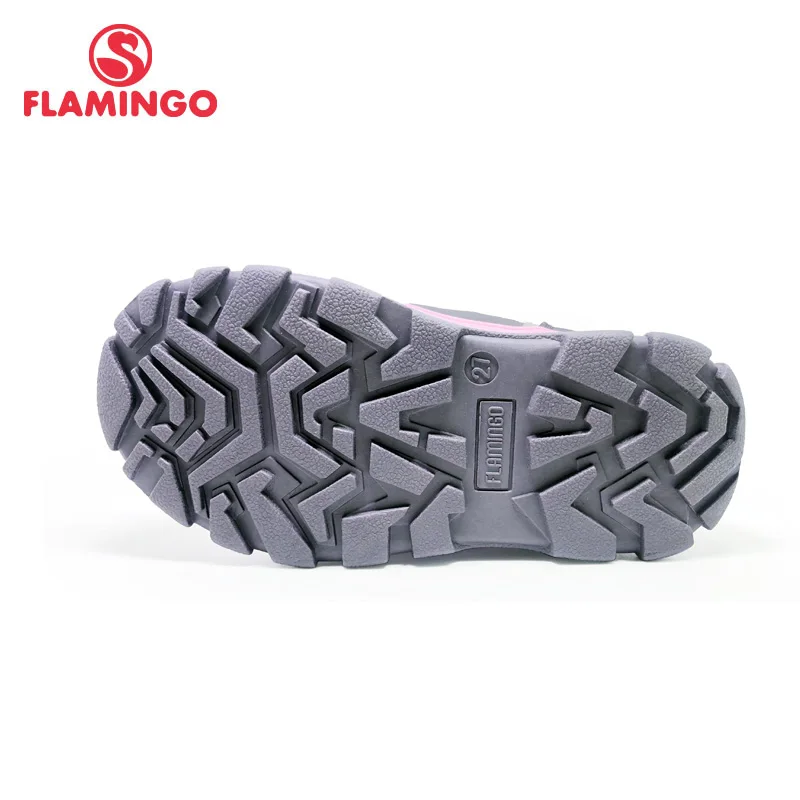 FLAMINGO Winter Wool Keep Warm Shoes Anti-slip Children High Quality Snow Boots for Girl Size 27-32 Free Shipping 202M-G5-2018