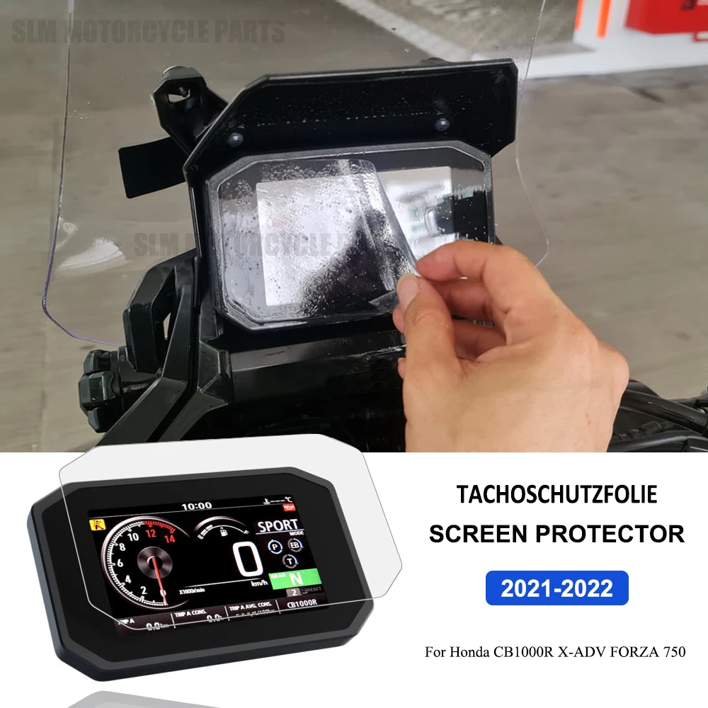 2021 2022 Motorcycle For Honda CB1000R X-ADV X ADV 750 FORZA 750 9H Speedometer Instrument Screen Protector 2021-2022