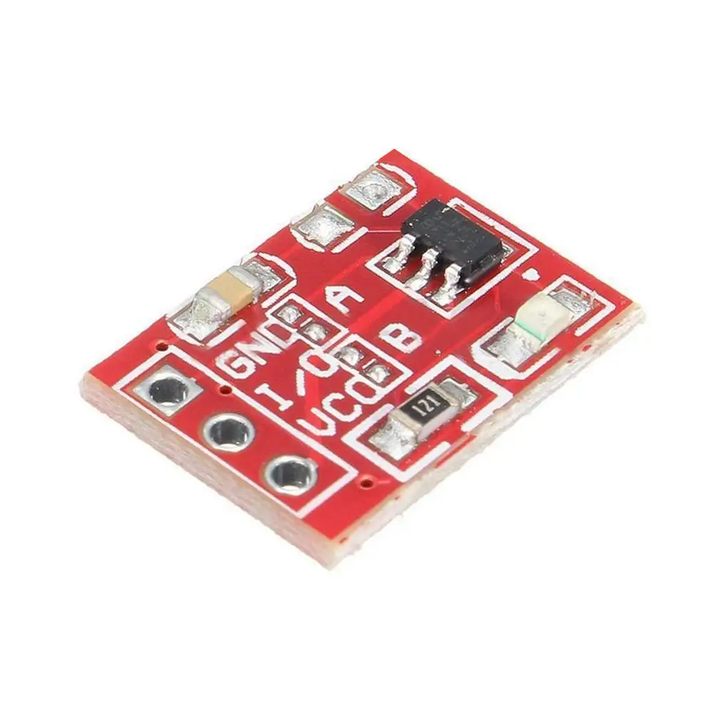 TTP223 Touch Key Switch Module Touching Button Self-Locking/No-Locking Capacitive Switches Single Channel Reconstruction