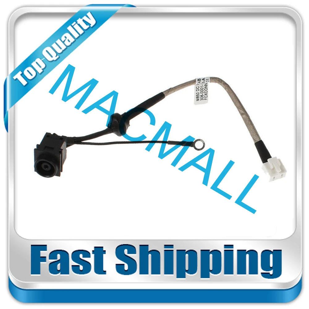 Novo para sony vaio VGN-NW a1732312a a1736347a m850 306-0001-1636_a substituição dc tomada de cabo de alimentação