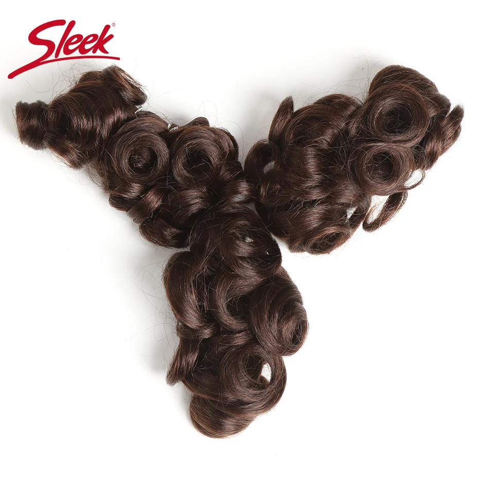 Mèches Brésiliennes Naturelles Remy Bouclées et Élégantes, Cheveux Blonds 27 #30 #33 # Bordeaux Rouge à Double Proximité, P4/30, 3 Pièces par Lot