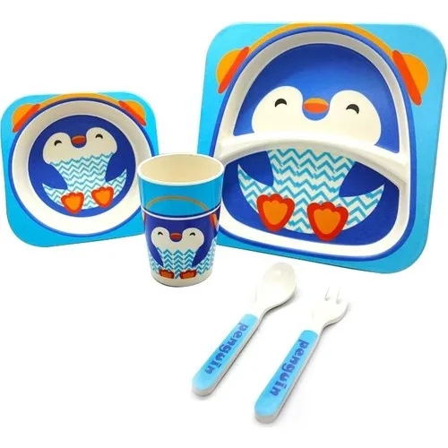 Life Arcade Bamboo Fiber Mama Set-Penguin