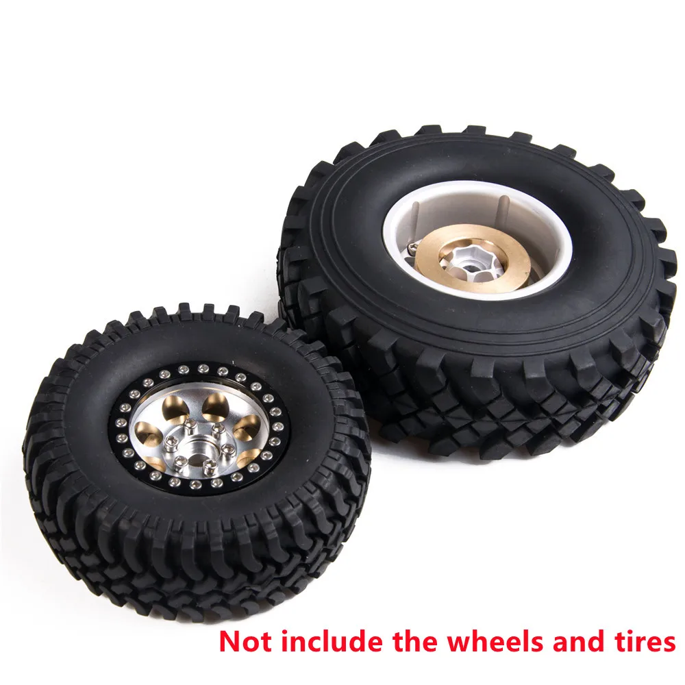 YEAHRUN Brass Internal Counterweight For 1.9 inch Wheels Rims 1/10 Axial SCX10 TRX4 Wraith RC Crawler Car Rim Hub Parts