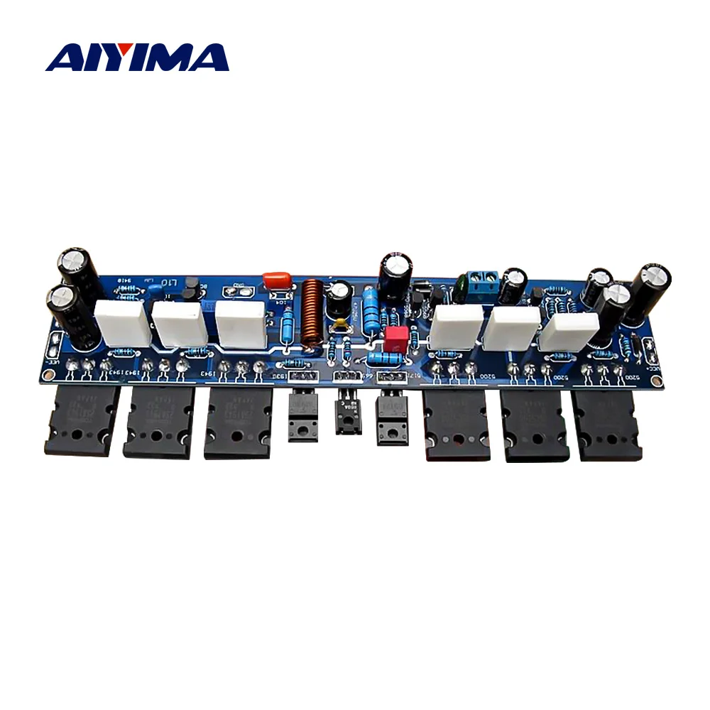 AIYIMA 300W Power Amplifier Audio Board 1943 5200 Class AB Sound Amplificador 2SC5171 2SA1930 Amp Speaker Amplifier DIY