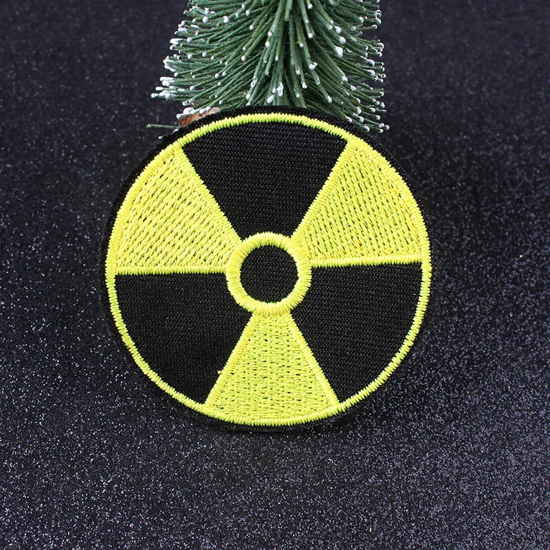 Patch di radiazione della centrale nucleare per vestiti fazioni di STALKER refrattari Loners Patch di distintivo di energia atomica striscia di