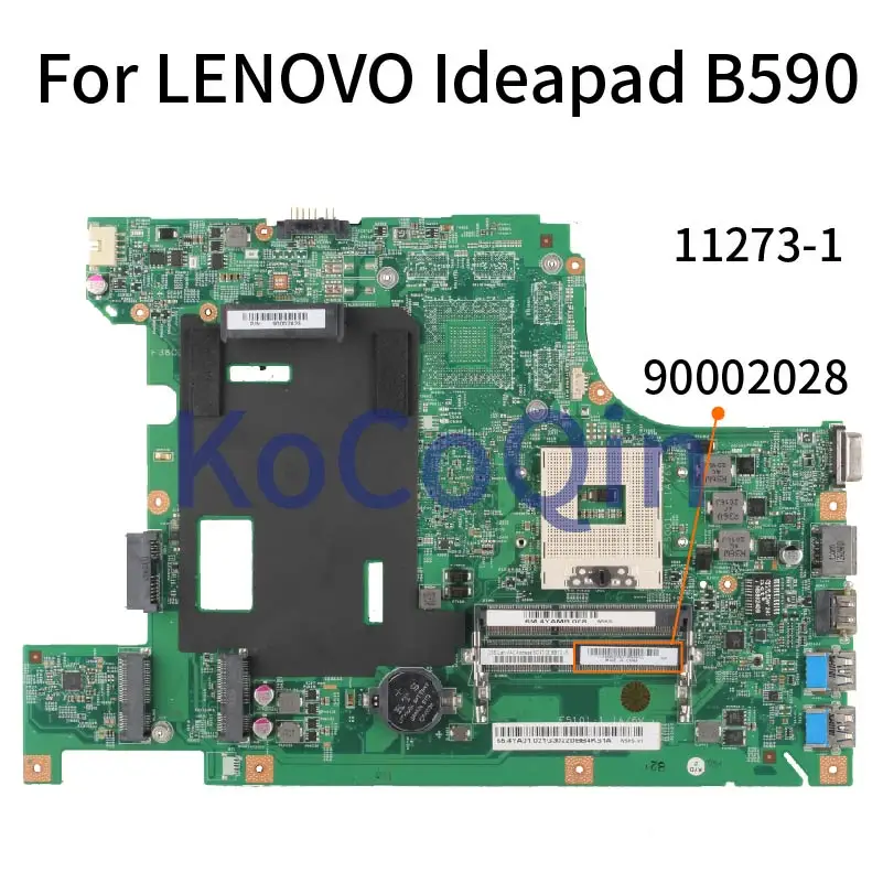 

Материнская плата для ноутбука LENOVO Ideapad B590 11273-1 90002028 SLJ8C DDR3 Материнская плата для ноутбука